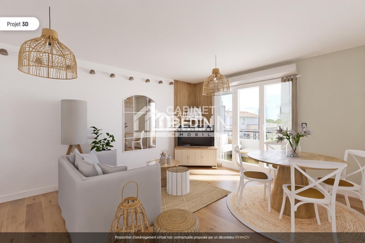 Vente Appartement 56m² 3 Pièces à Toulouse (31200) - Cabinet Bedin