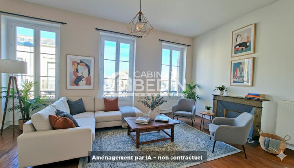 Achat Appartement T3 Bordeaux 2 chambres