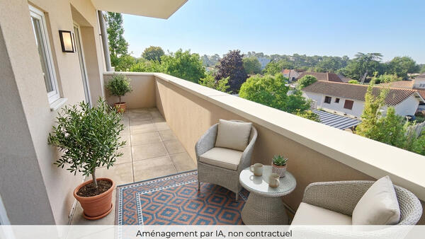 Achat Appartement 4 pieces Pessac 3 chambres
