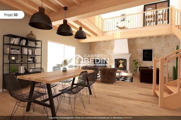 Vente Maison 7 pieces Genissac 4 chambres