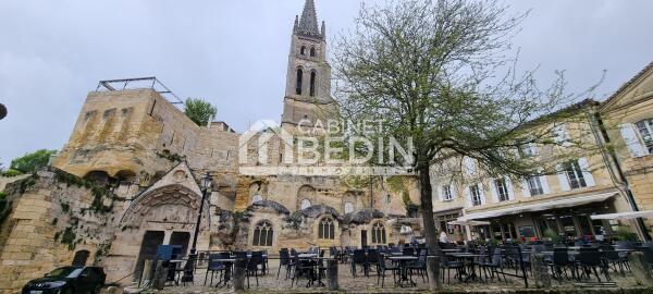 Achat Appartement 2 pieces St Emilion 1 chambre