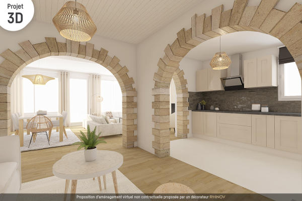 Achat Maison 4 pieces St Gervais 3 chambres