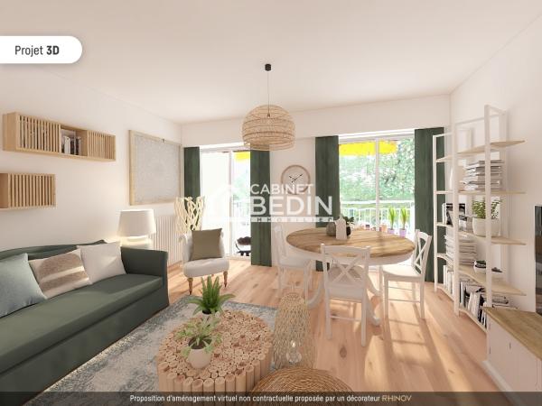 Vente Appartement T3 Arcachon 2 chambres
