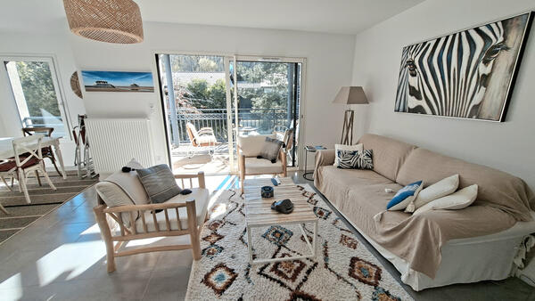 Vente Appartement T3 Arcachon 2 chambres