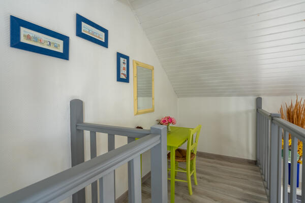 L'espace bureau en mezzanine