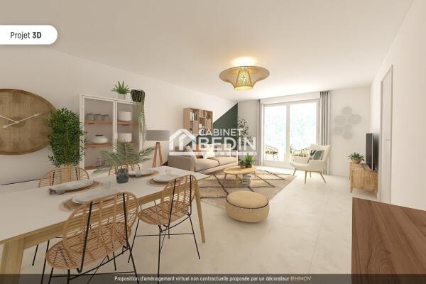 Achat Appartement T3 Bordeaux 2 chambres