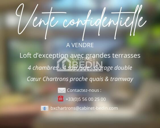 Achat Appartement 6 pieces Bordeaux 4 chambres