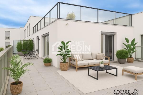 Achat Appartement T3 Bordeaux 2 chambres