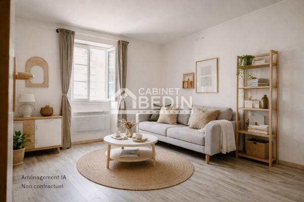 Achat Appartement T3 Bordeaux 1 chambre