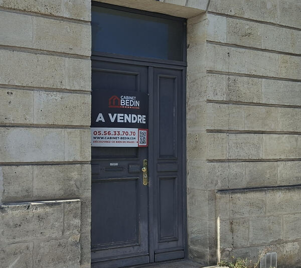 Achat Appartement 3 pieces Bordeaux 1 chambre