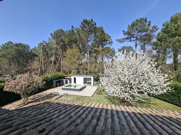 Vue depuis la chambre de l'étage