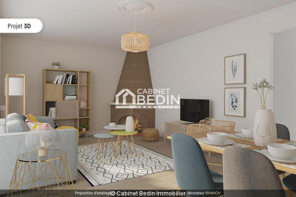 Achat Maison T3 Coutras 2 chambres