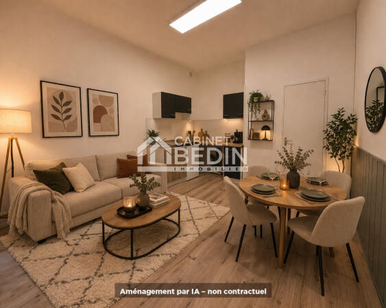 Vente Appartement T2 Bordeaux 1 chambre