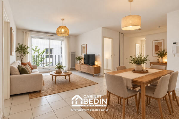 Achat Appartement T4 Bordeaux 3 chambres
