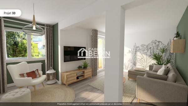 Achat Appartement 4 pieces Bordeaux 3 chambres