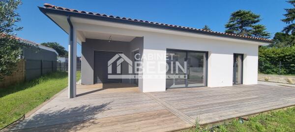 MAISON NEUVE PLAIN PIED  ET GARAGE