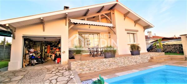 Maison moderne plain pied centre