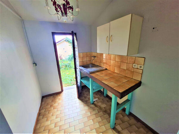 Maison 2 chambres jardin et garage