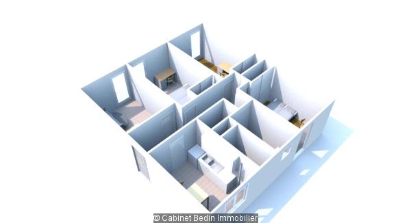 Achat Appartement T4 Toulouse 3 chambres