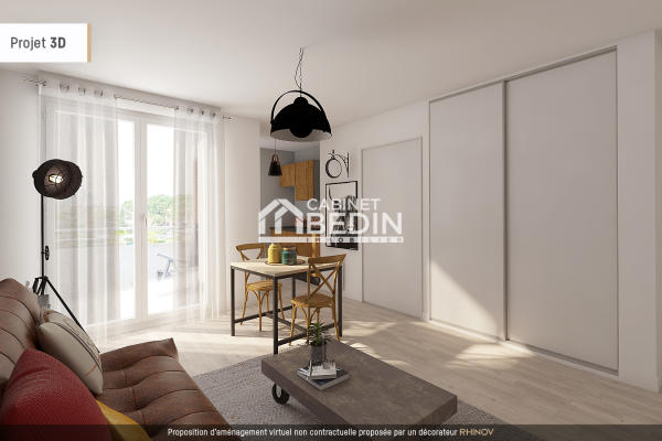 Achat Appartement 2 pièces Toulouse 1 chambre