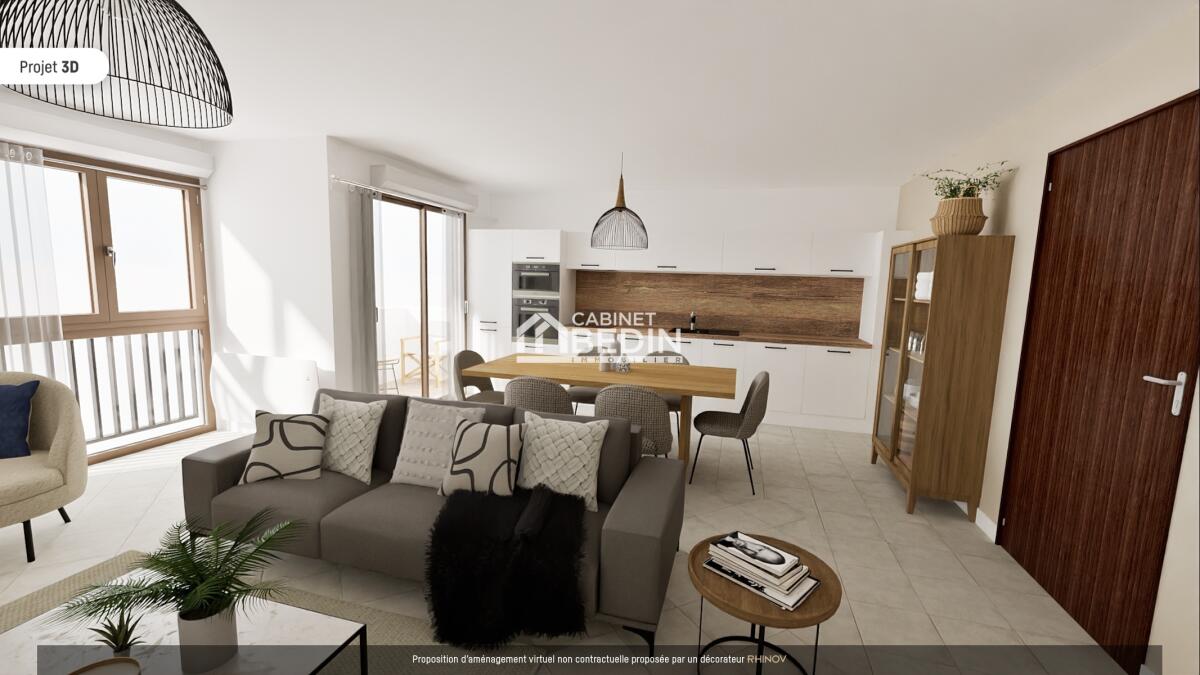 Vente appartement t3 aucamville 2 chambres